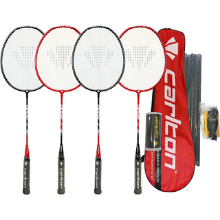 Carlton Nanomax Pro Tournament 4 Player Badminton Set